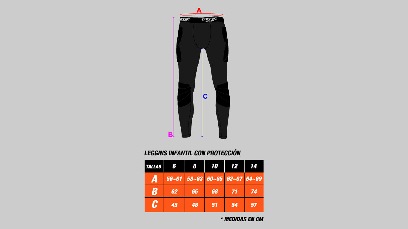 LEGGINS Buffon SHIELD INFANTIL