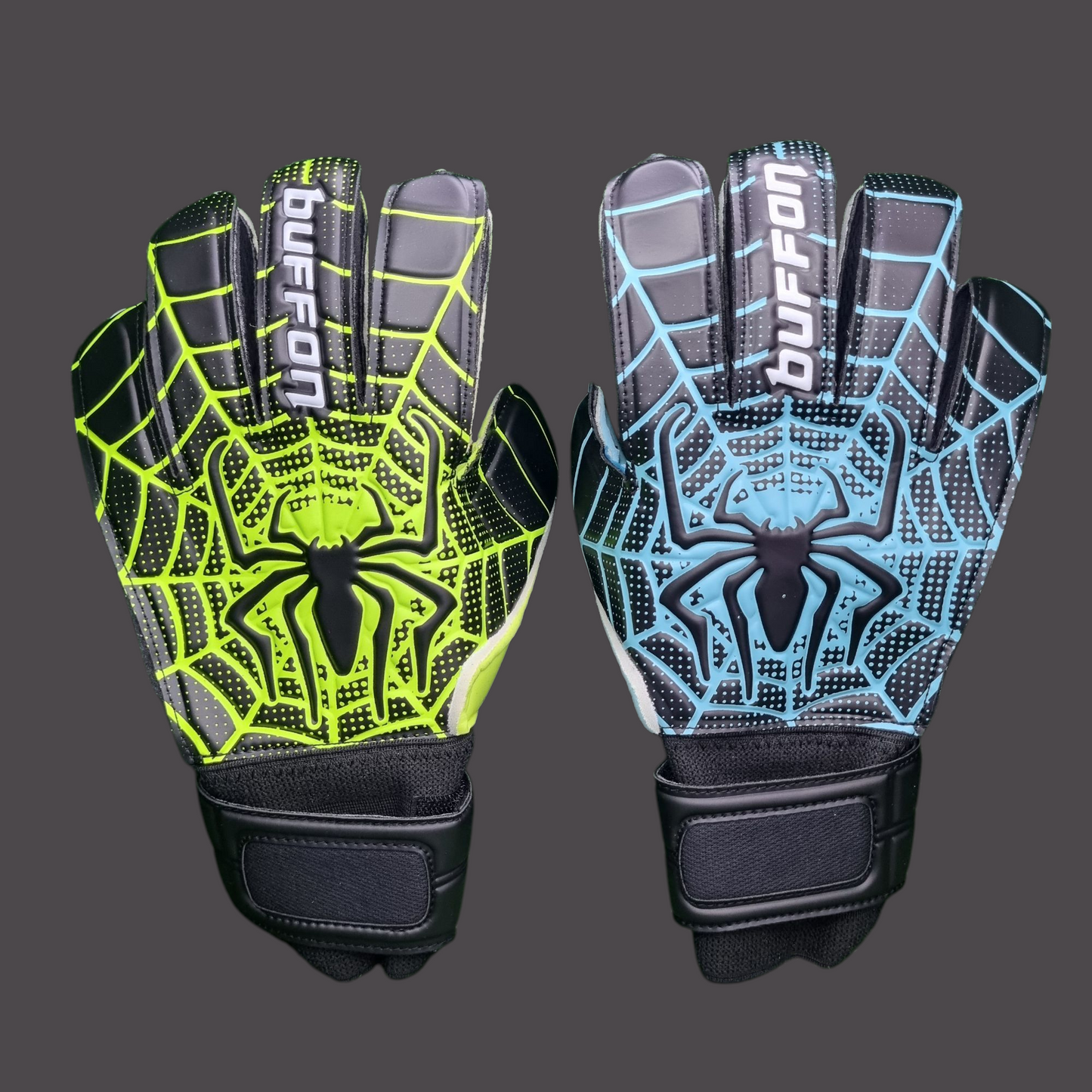BUFFON- Spider 2 BASICO Negro Neon Menta