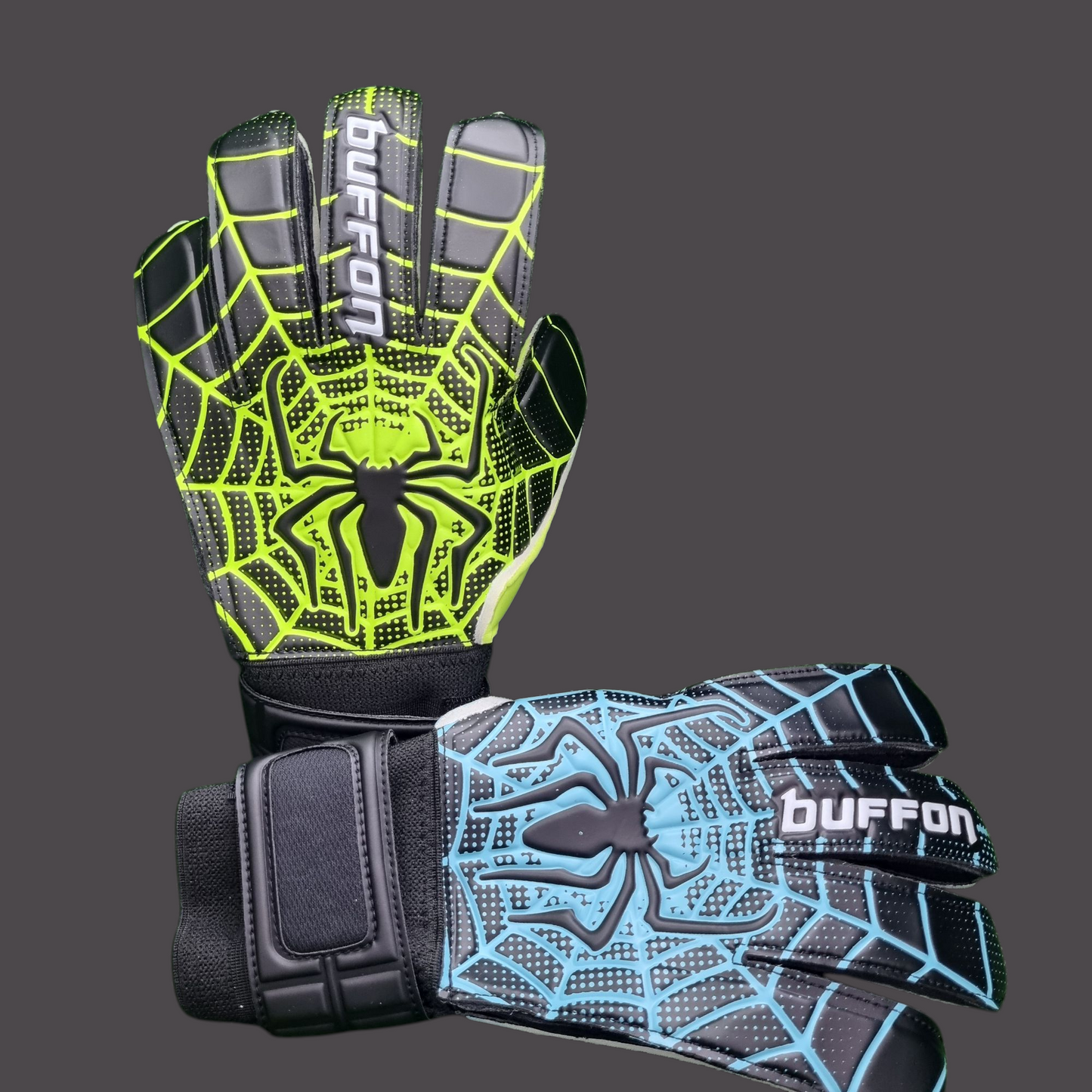 BUFFON- Spider 2 BASICO Negro Neon Menta
