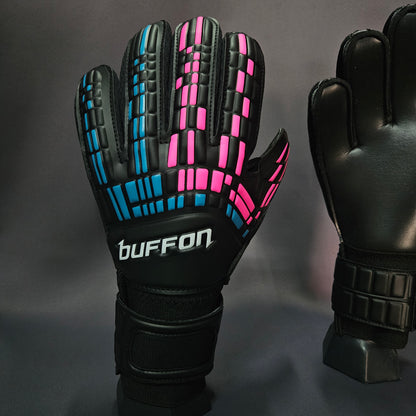 BUFFON - Pixel BASICO Negro Azul Fiusha