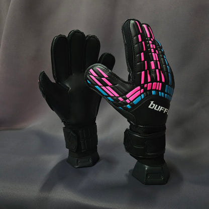 BUFFON - Pixel BASICO Negro Azul Fiusha