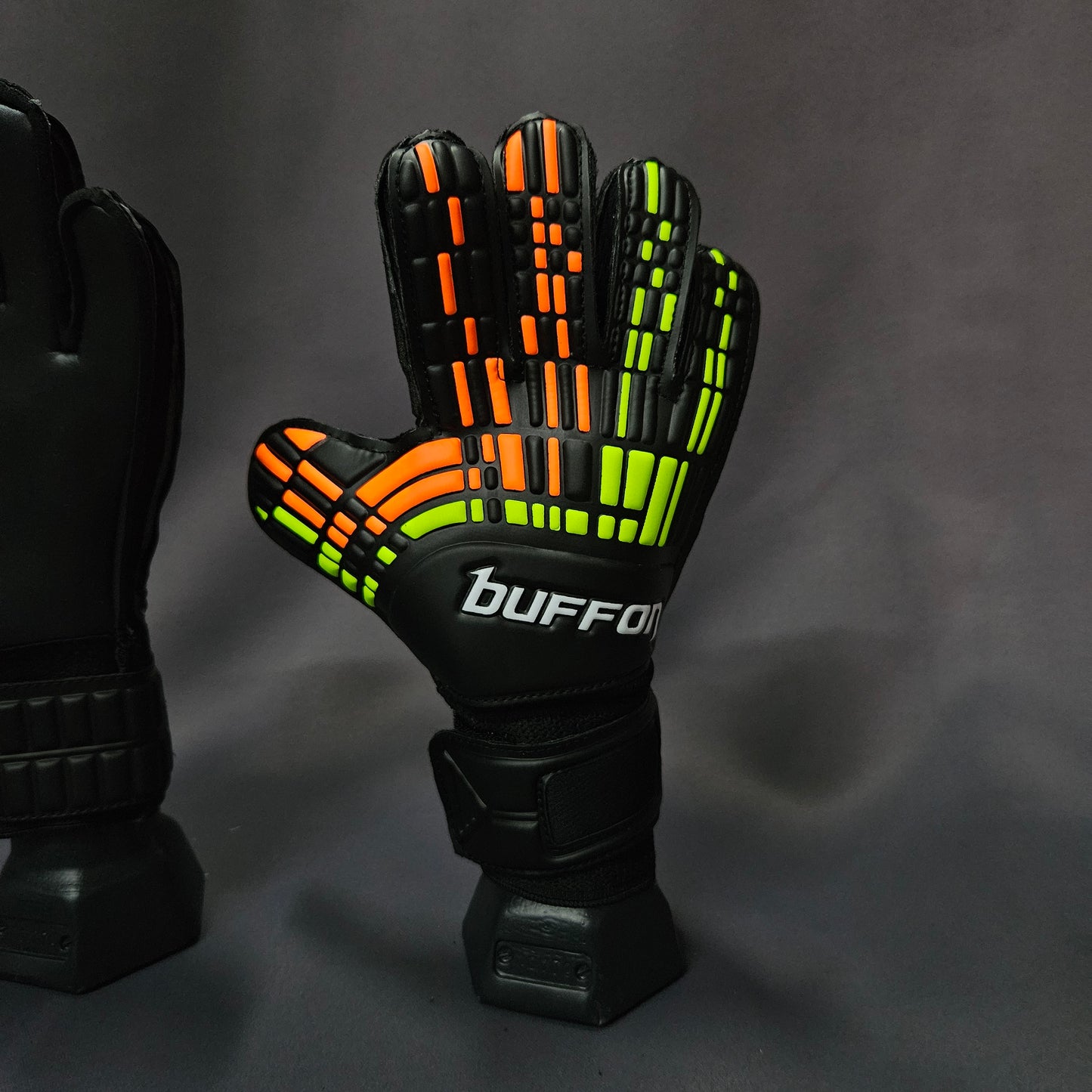 BUFFON - Pixel BASICO INFANTIL Negro Neon Naranja