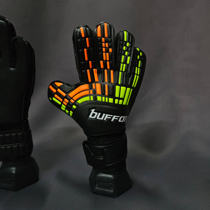 BUFFON - Pixel BASICO INFANTIL Negro Neon Naranja